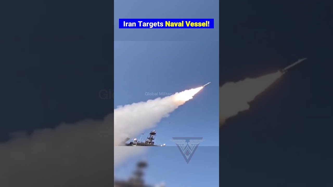 Cruise Missile Targets U.S. Warship