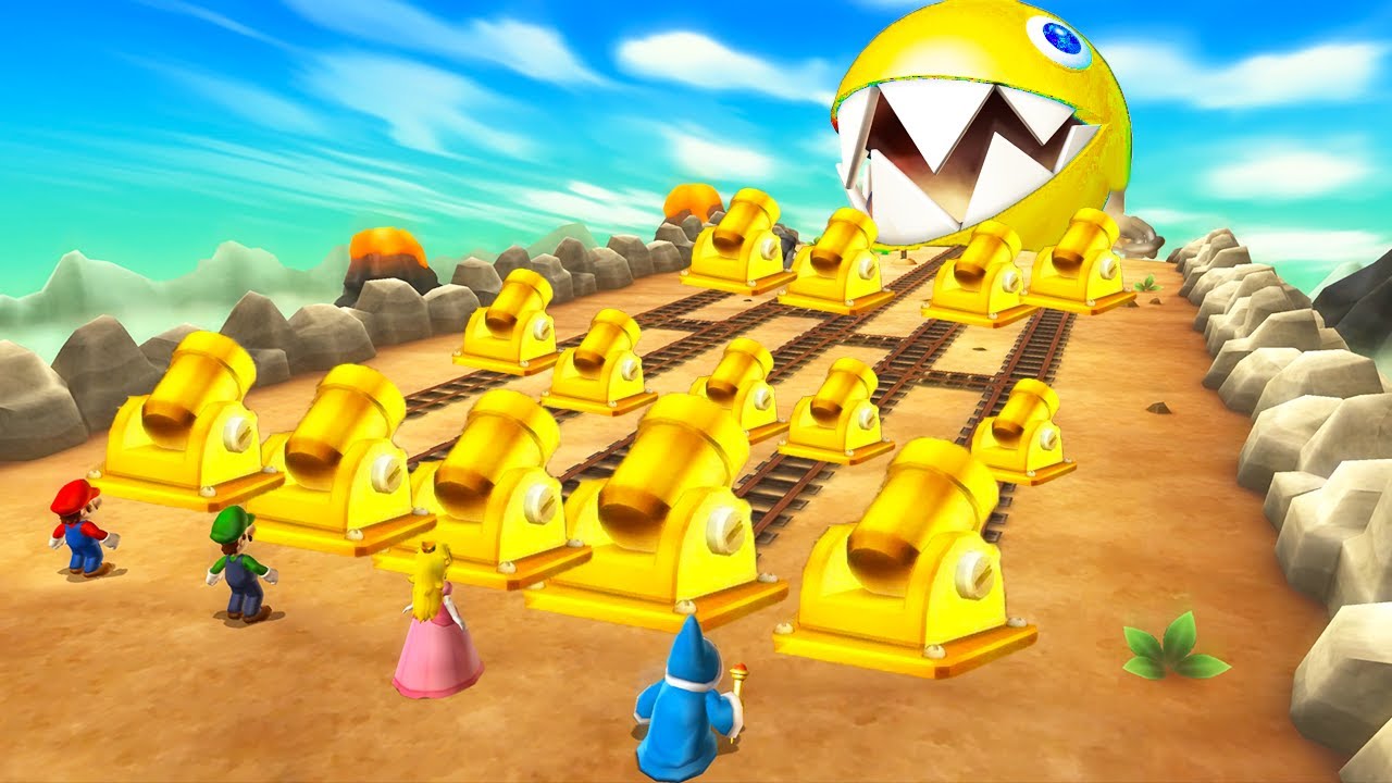 Mario Party 9 Boss Rush Challenge (Master Cpu) - Mario Vs Luigi Vs Vs Koopa Troopa Vs Peach