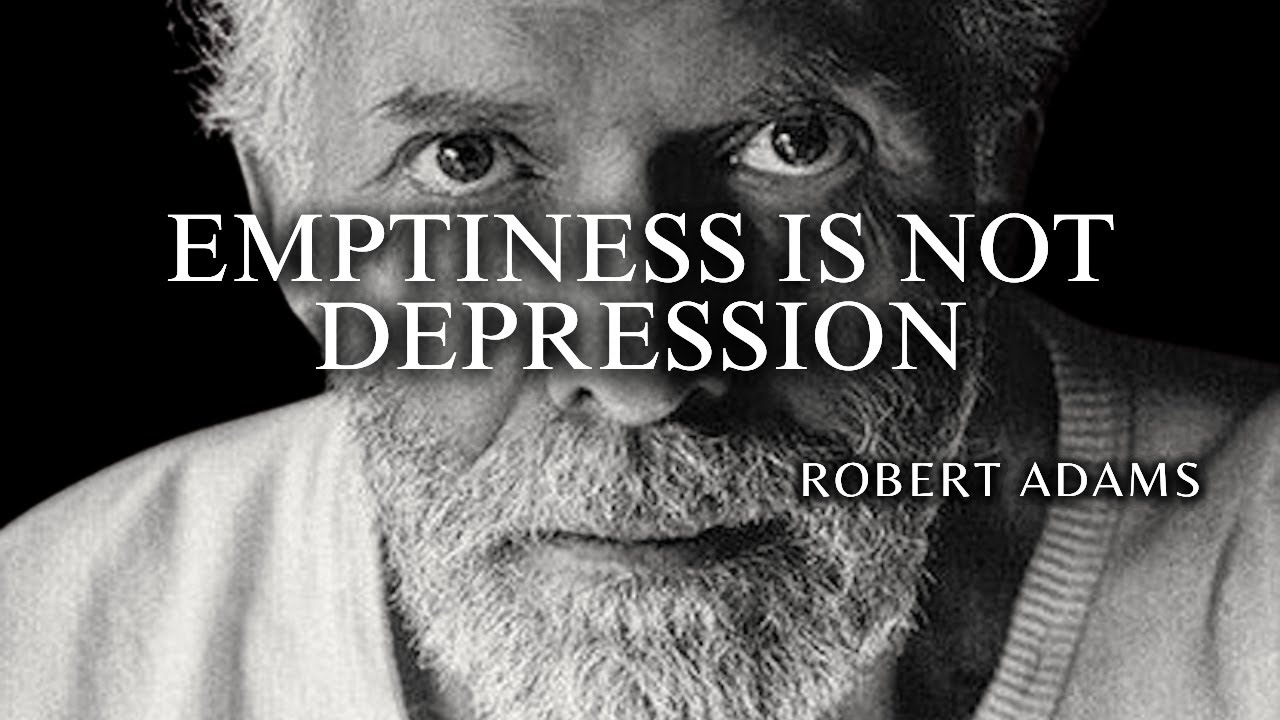 Robert Adams — Emptiness is not a problem (It’s a sign)