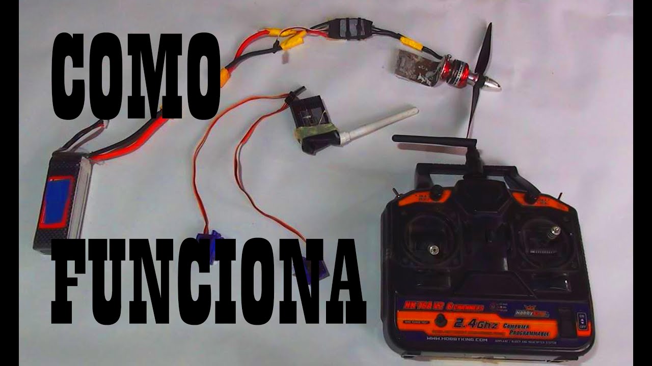 Como hacer cualquier cosa a radiocontrol.(aviones, barcos , coches... )  | MrCuervoRC |