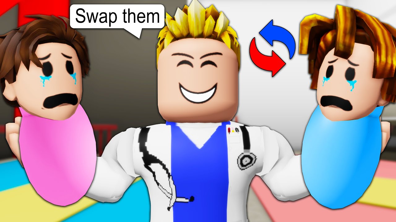 ROBLOX Brookhaven 🏡RP - FUNNY MOMENTS: Tony and Peter were Switched at Birth | Roblox Idol