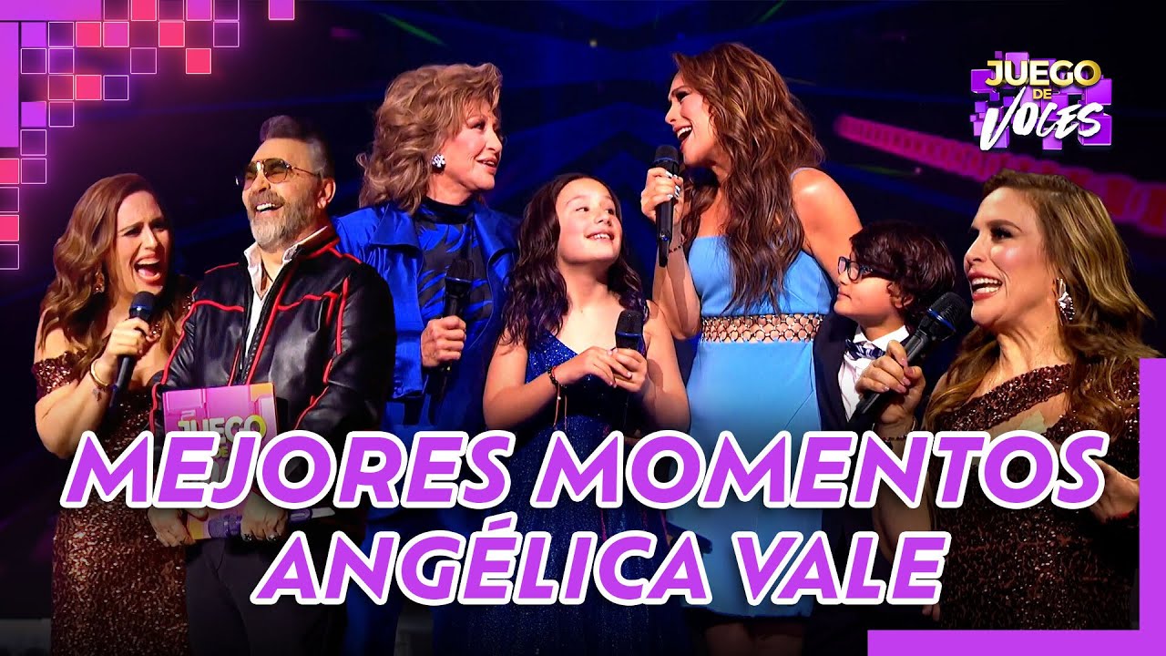 Angélica Vale y sus mejores momentos en Juego de Voces