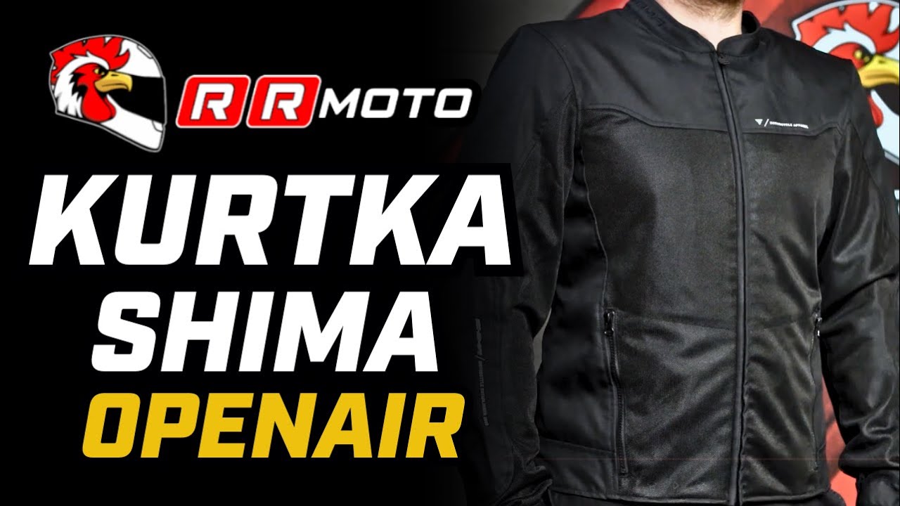 SHIMA OPENAIR - lekka i przewiewna kurtka na motocykl