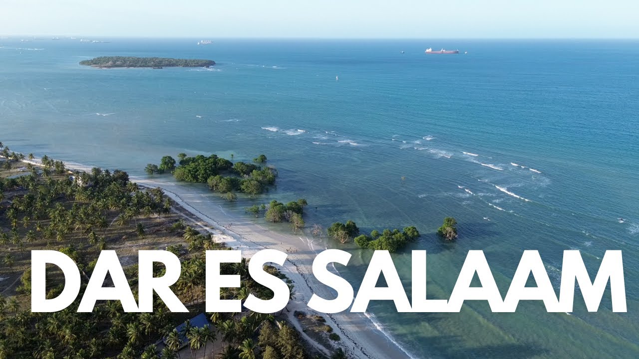 The beautiful beaches of Dar es Salaam - Drone footage from Kigamboni, Tanzania (incl. crash)