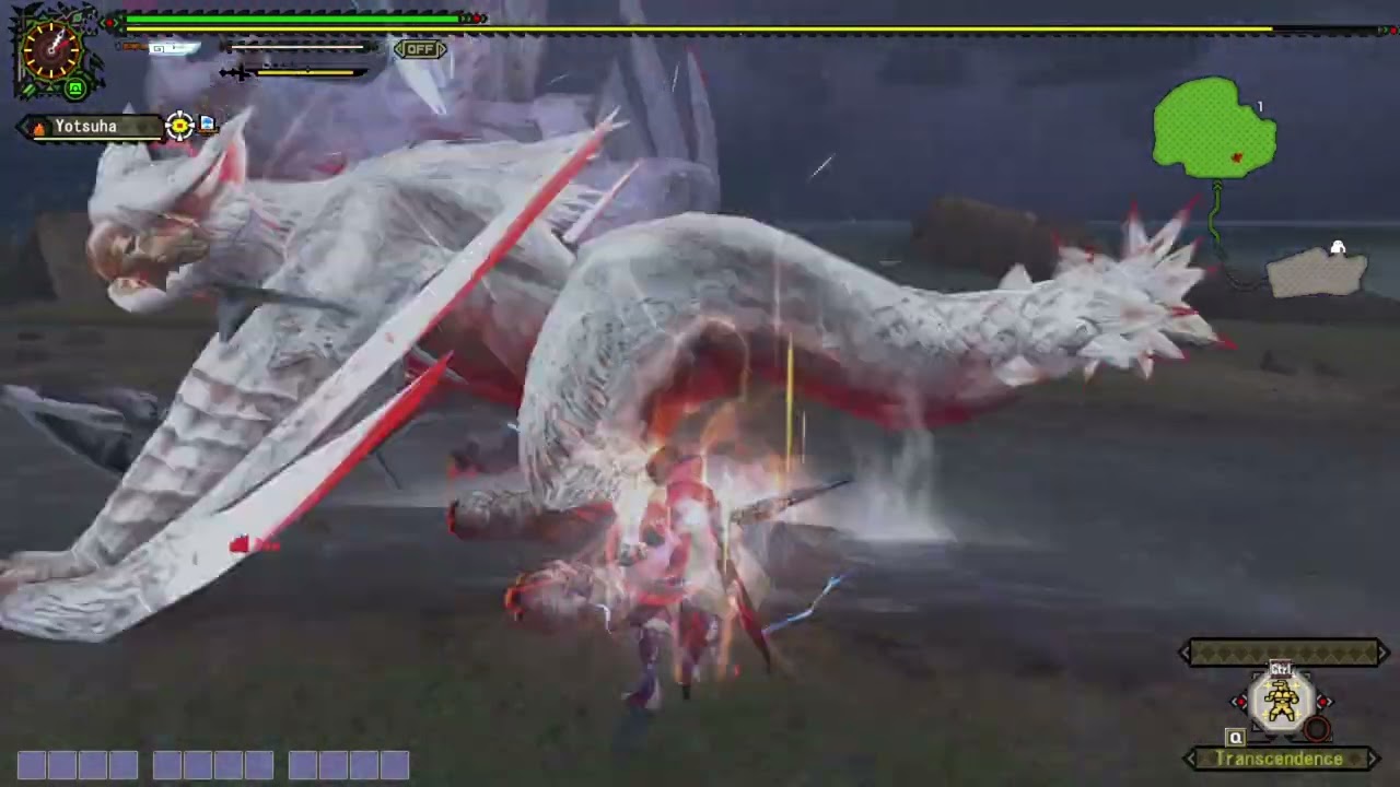 [MHFZ-Z] Blinking Nargacuga - Longsword Solo True Slay