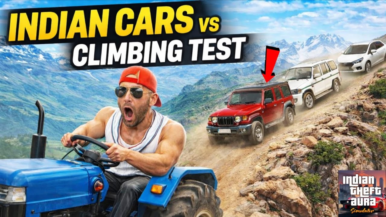 indian cars vs mountain climbing test