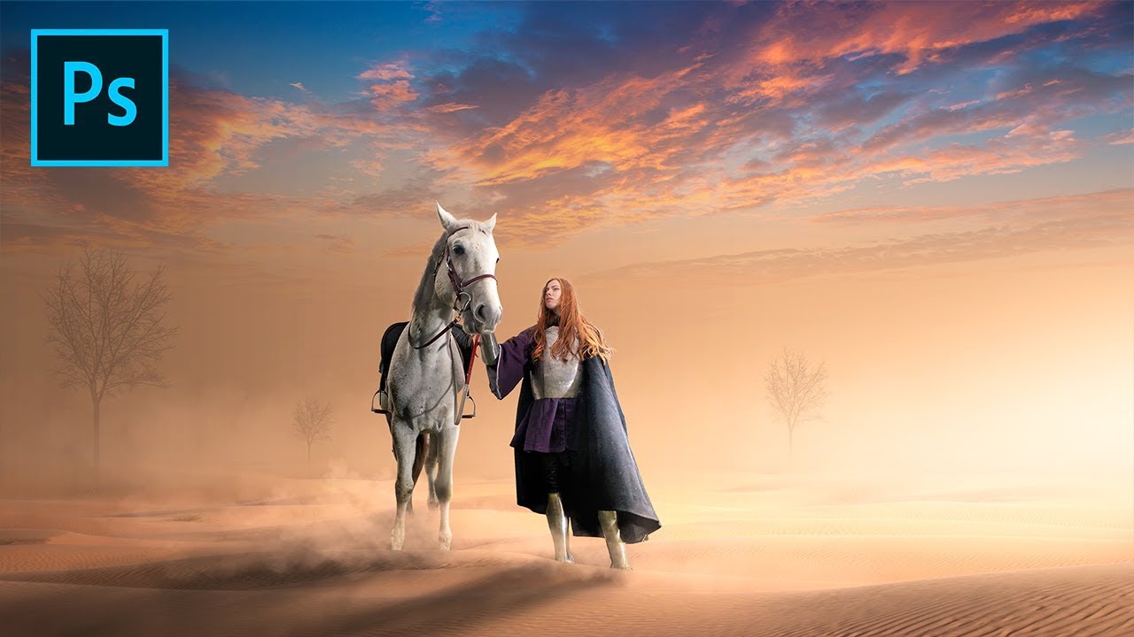 Photoshop Manipulation Tutorial Desert Effect