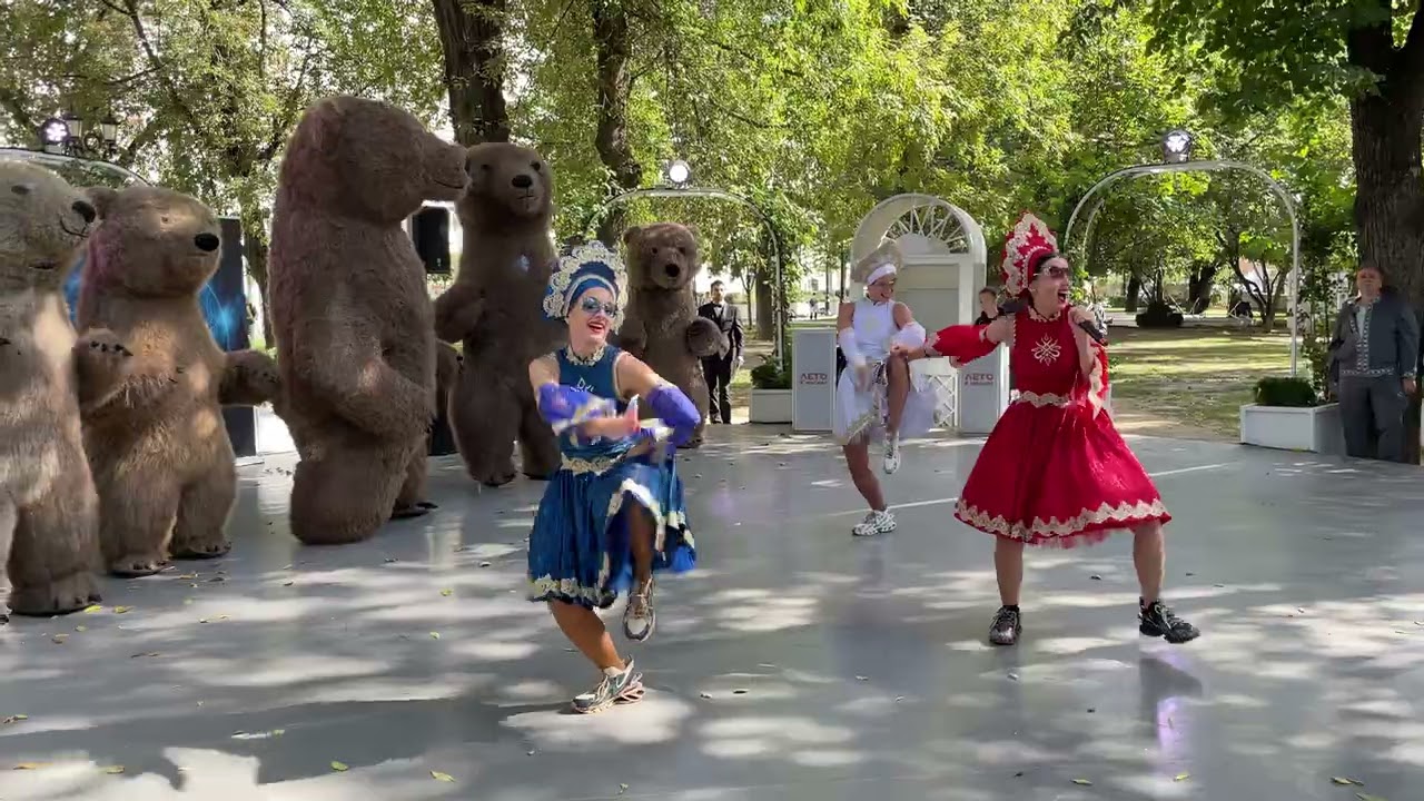 🇷🇺 Москва день города 2025 💥💫 878 лет🎙️гр ЯСНО трек 3 💙 4К UHD Покровский бульвар 👫 Moscow City Day