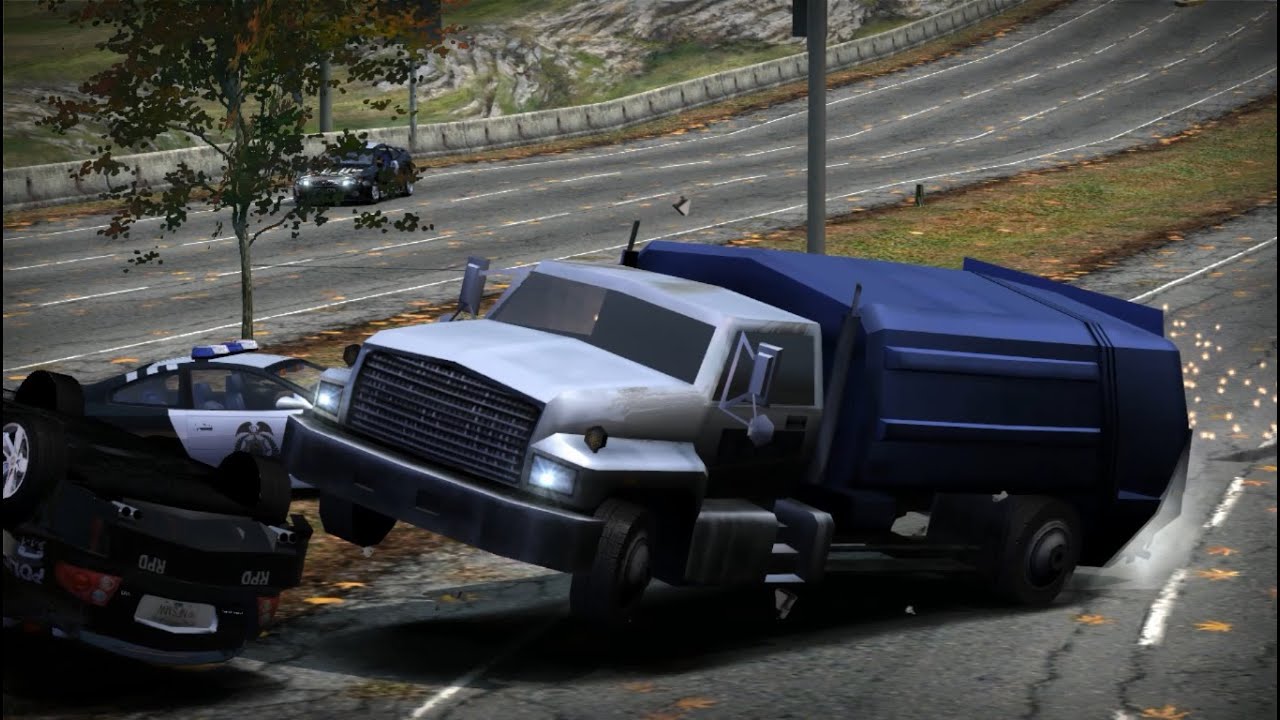 Super Turbo Garbage Truck in NFS MW Challenge Series #46