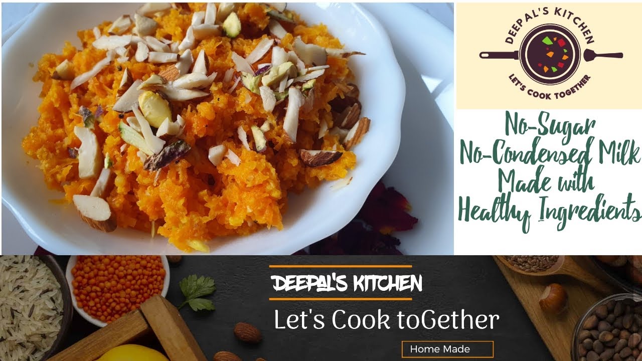 बिना चीनी और गुड़ से बनने वाला गाजर का हलवा| secret ingredient |How to make healthy Gajar ka halwa