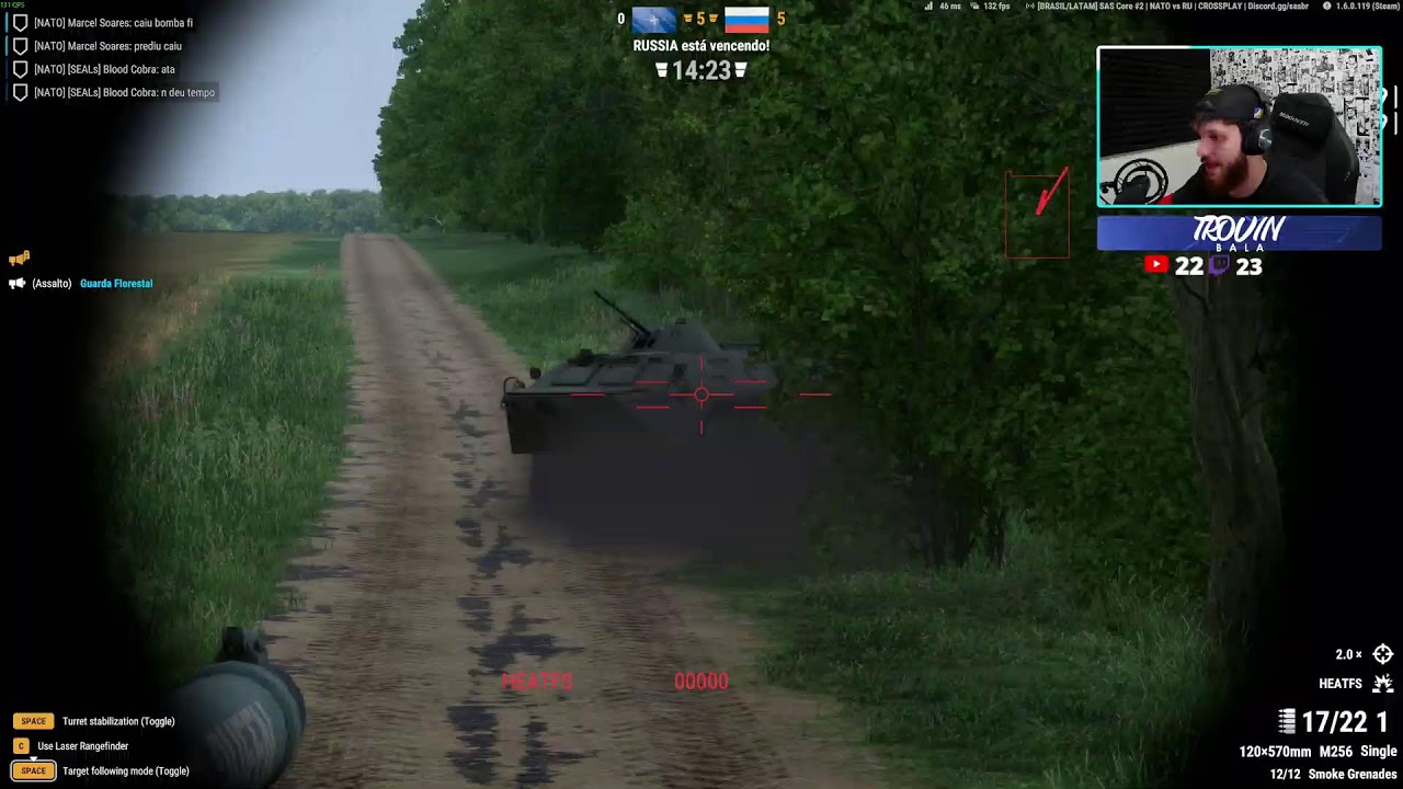 A OTAN REALMENTE É MELHOR QUE A RUSSIA? VAMOS DESCOBRIR - SAS CORE #2 - !SAS !DISCORD !PC - LIVE 2K