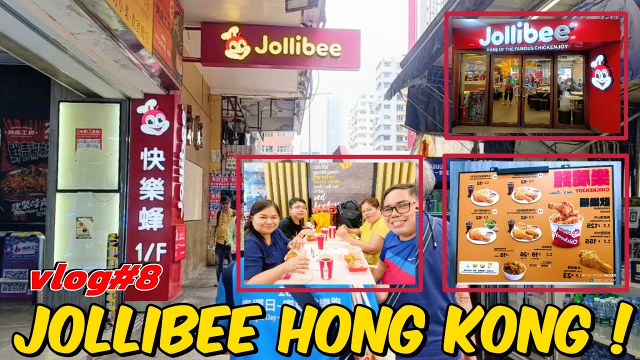 JOLLIBEE HONG KONG ( Mong kok branch ) Latest Menu and Prices 2025