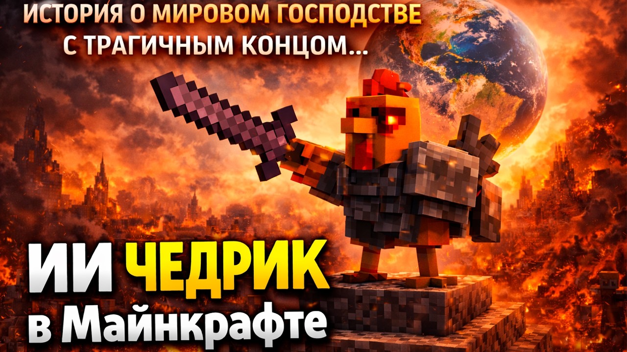 Говорящая нейросеть (ИИ) в Майнкрафт | ЧЕДРИК