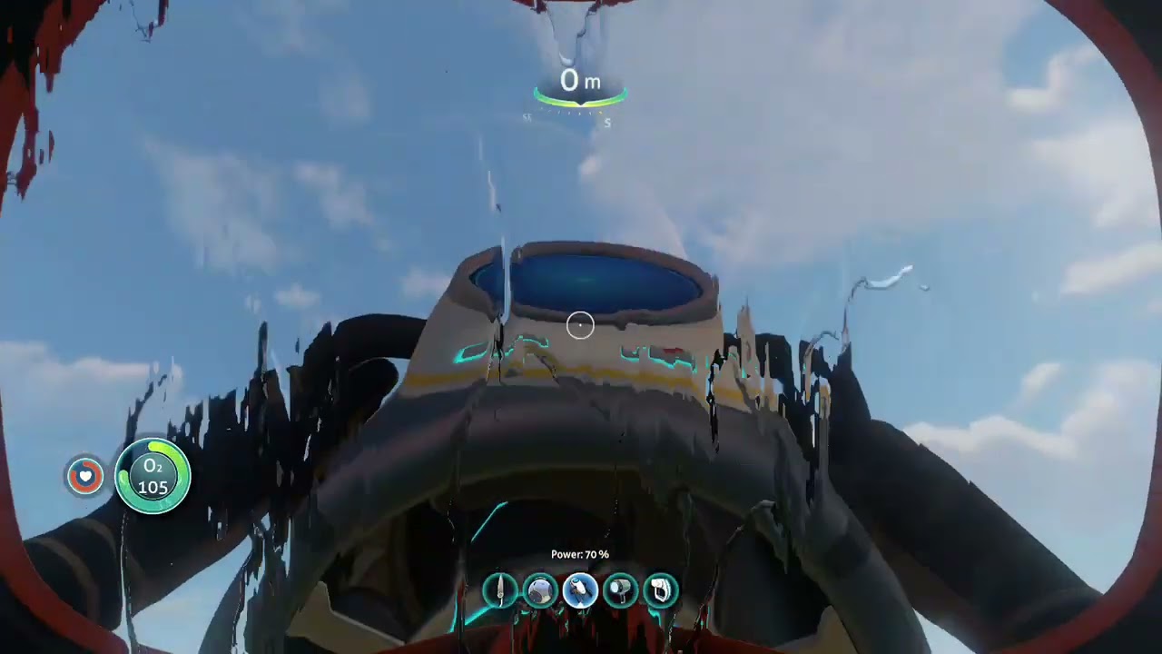 subnautica near death from drowning