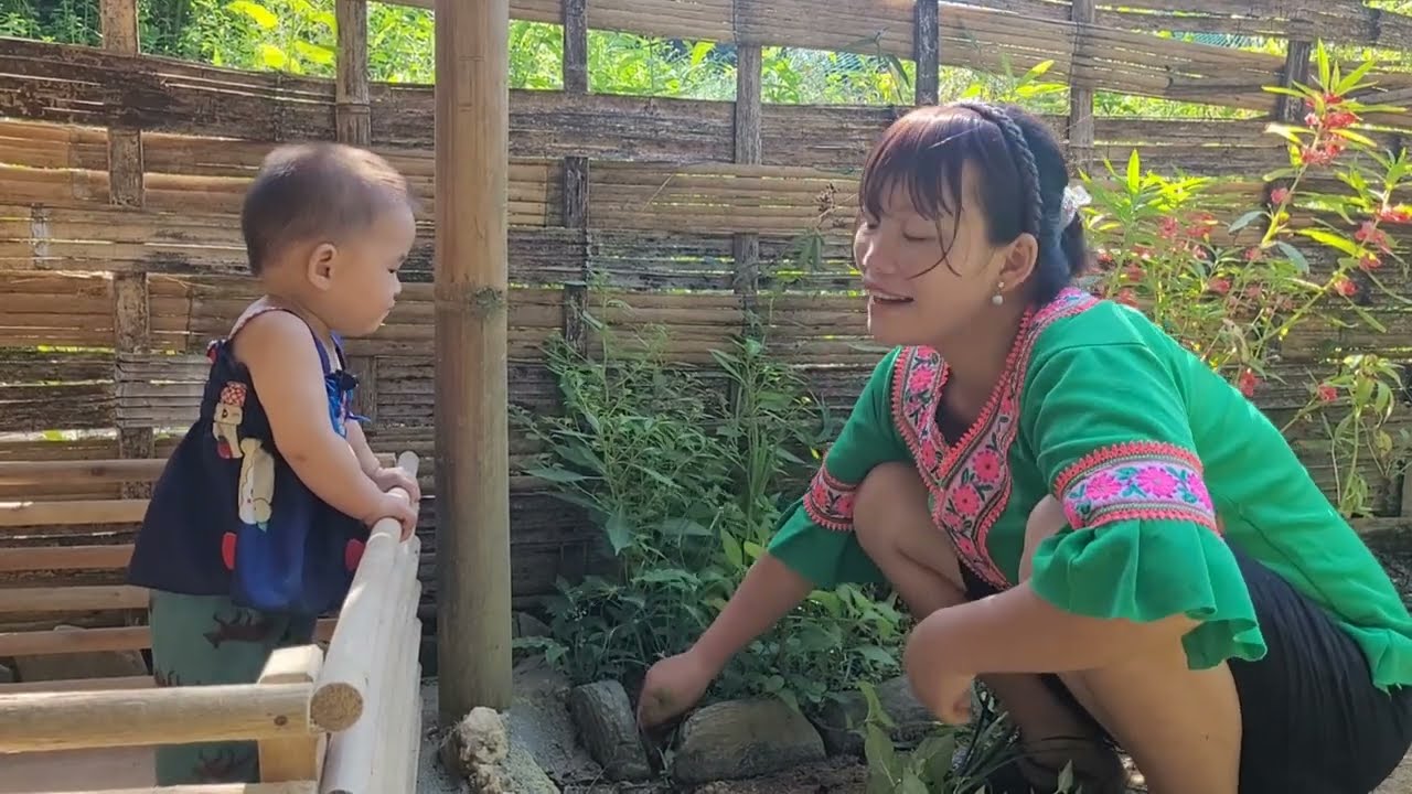 Clean the house, pick beans to sell, and earn money to gradually pay your grandparents