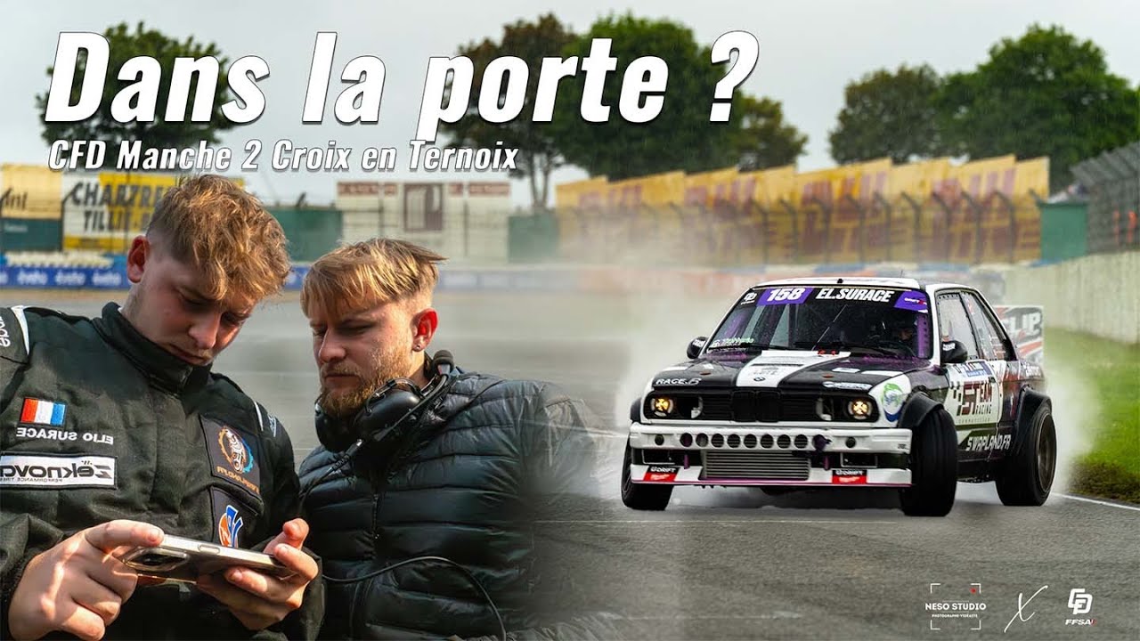 Elio Surace, Round 2 du Championnat de France de Drift FFSA sur le circuit de Croix en Ternois.