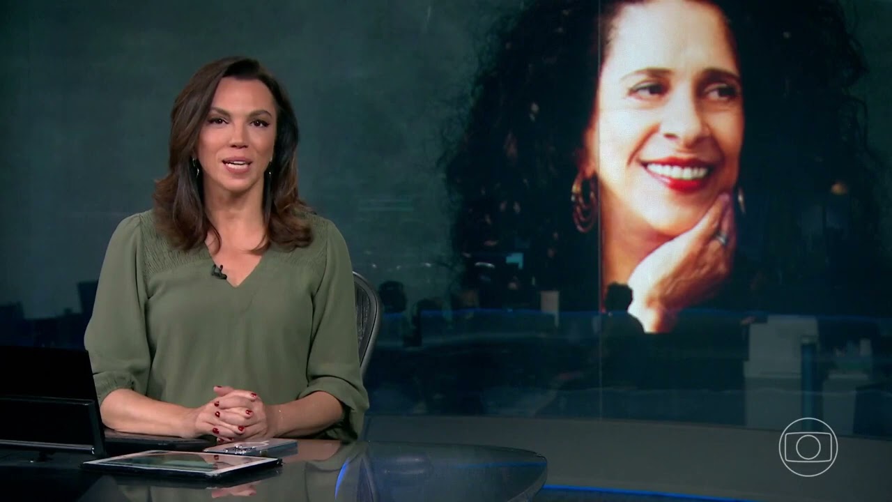Jornal Nacional - Morte da cantora Gal Costa [Globo - 2022]