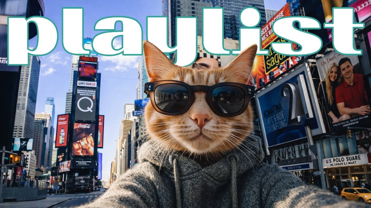 Playlist | Рабочий ритм Нью-Йорка☀️ | Таймс-сквер🎵 | jazzhop R&B groove