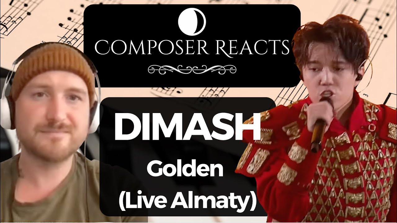 Composer Reacts to Dimash - Golden (Live Almaty)