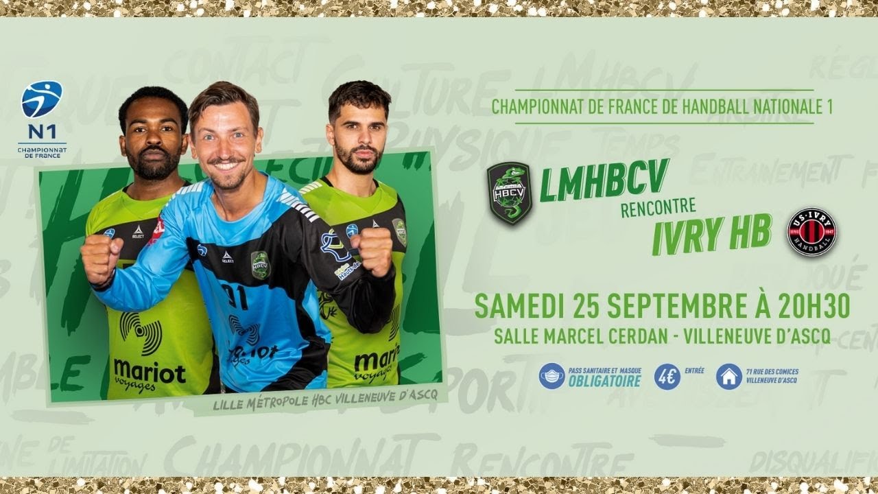Lille Métropole HBC Villeneuve d'Ascq / U.S. Ivry Handball