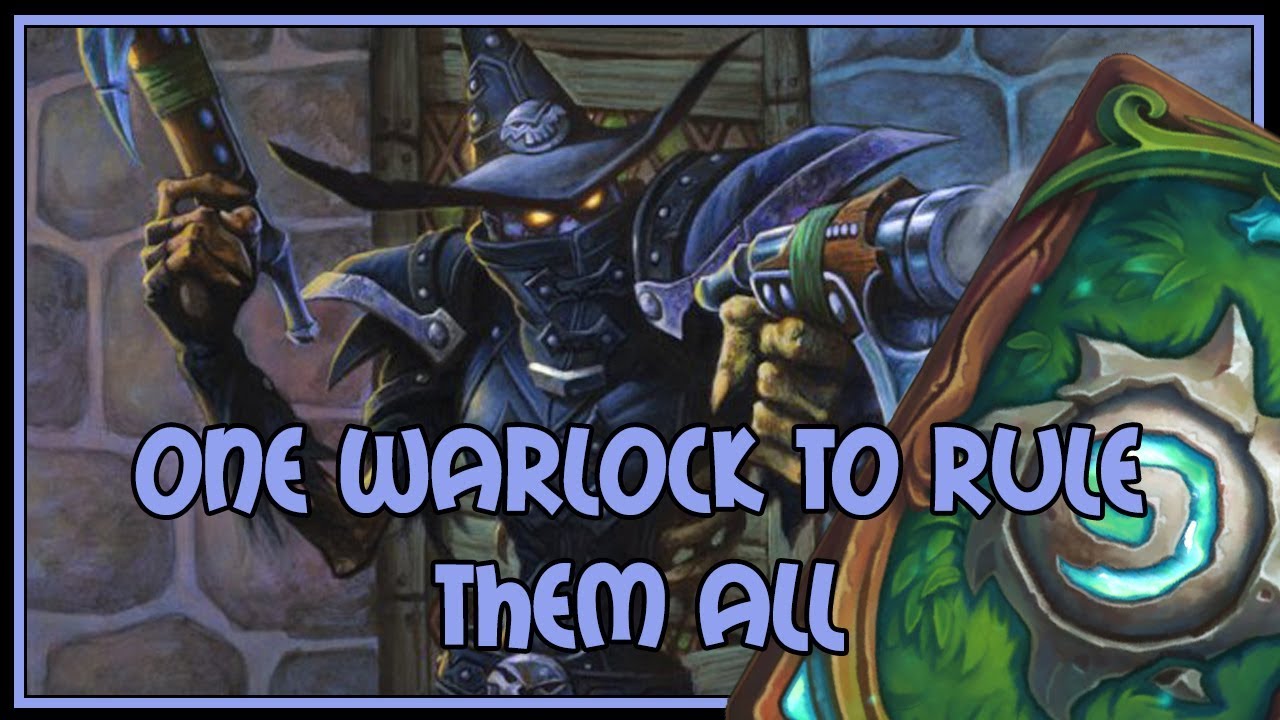 One warlock to rule them all | Cubelock | The Witchwood | Hearthstone