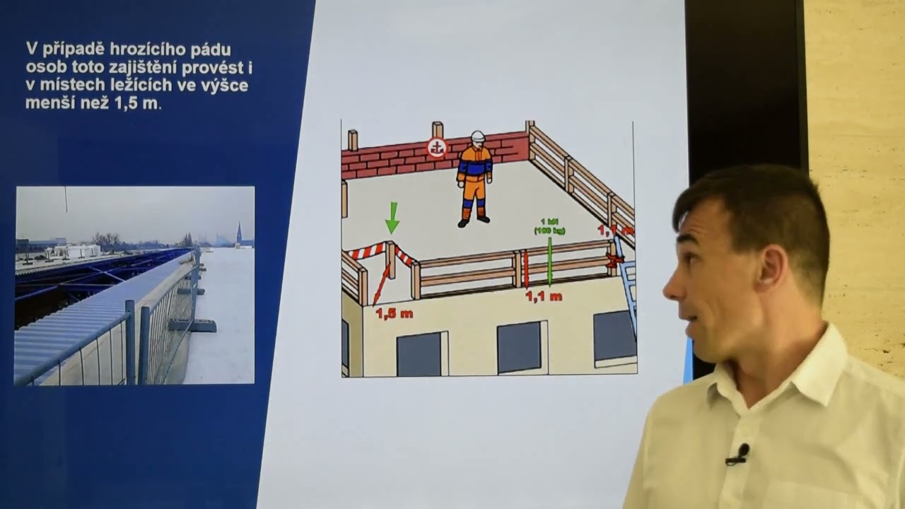 Školení pro práce ve výškách a nad volnou hloubkou BOZP