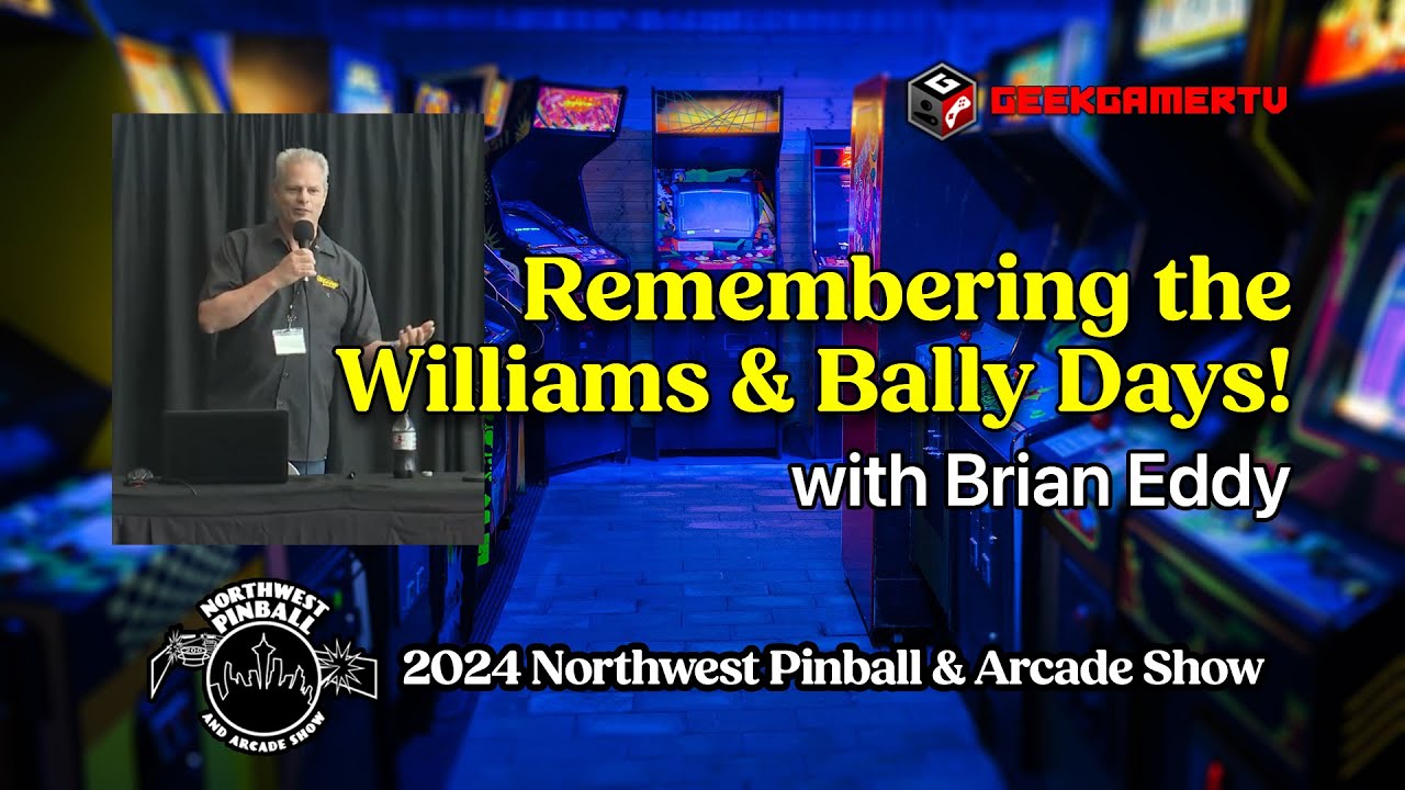 Remembering the Williams & Bally Days with Brian Eddy!