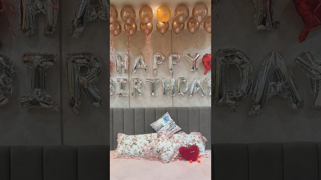 birthday decoration setup #shorts #short #reels #viral