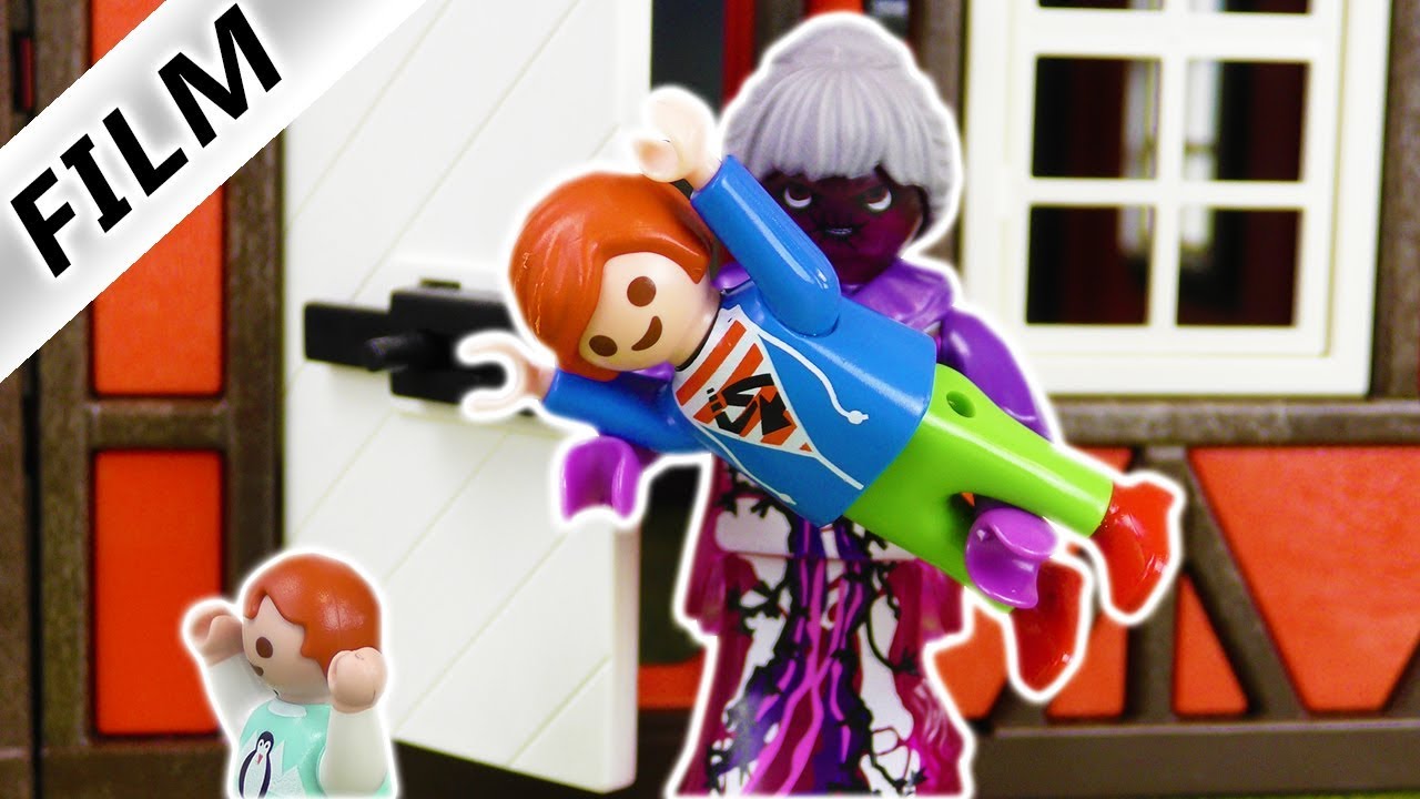 Playmobil Film deutsch | JULIAN BEIM KLINGELSTREICH GEPACKT - Klingeljagd geht schief! Familie Vogel