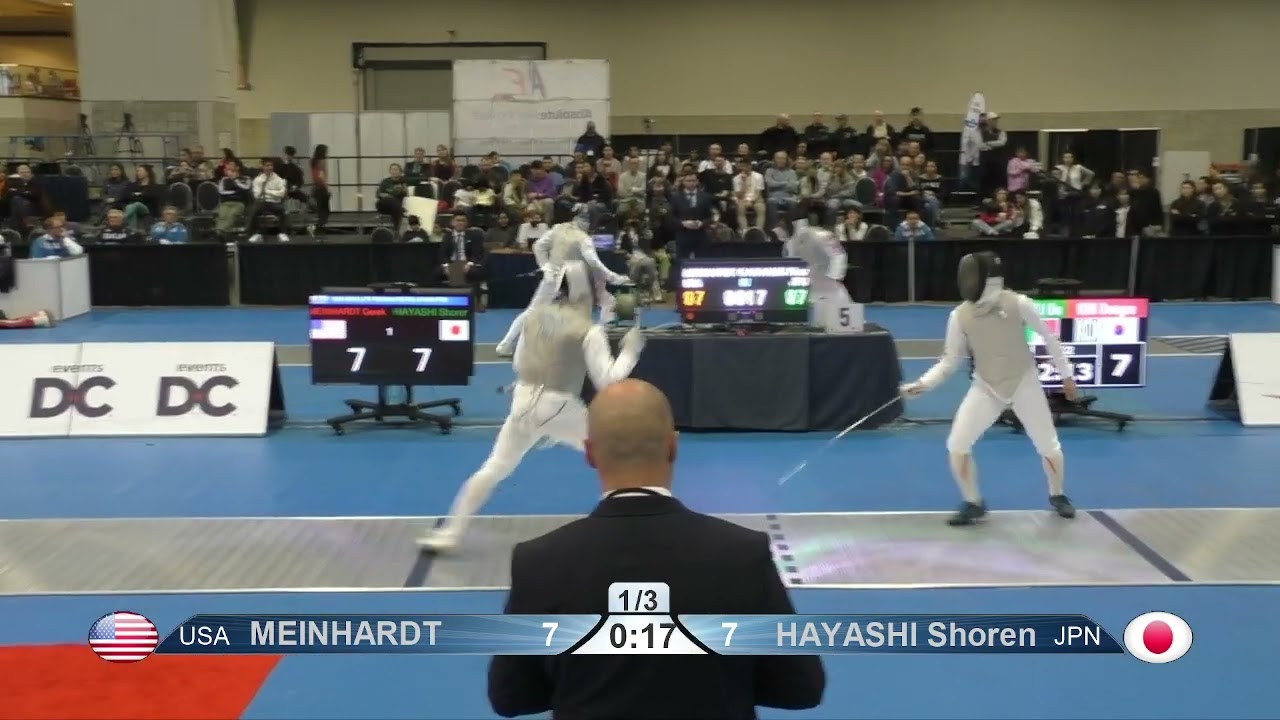 2024 140 T64 08 M F Individual Washington USA GP 5 HAYASHI JPN vs MEINHARDT USA