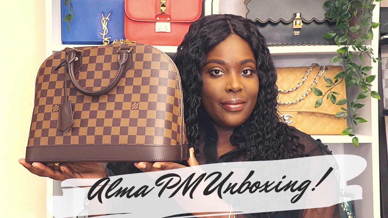 LOUIS VUITTON ALMA PM UNBOXING & FIRST IMPRESSION 2020