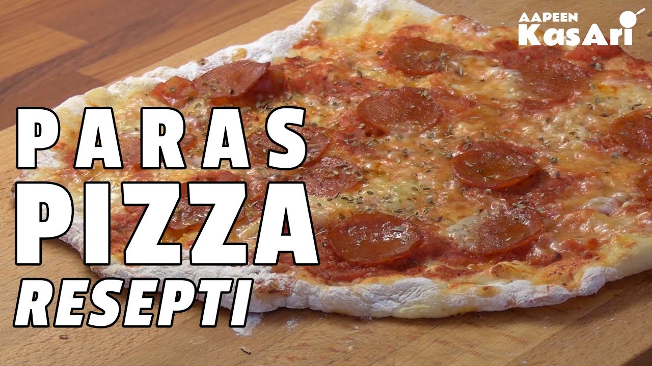 Paras pizzapohja | Helppo ja nopea