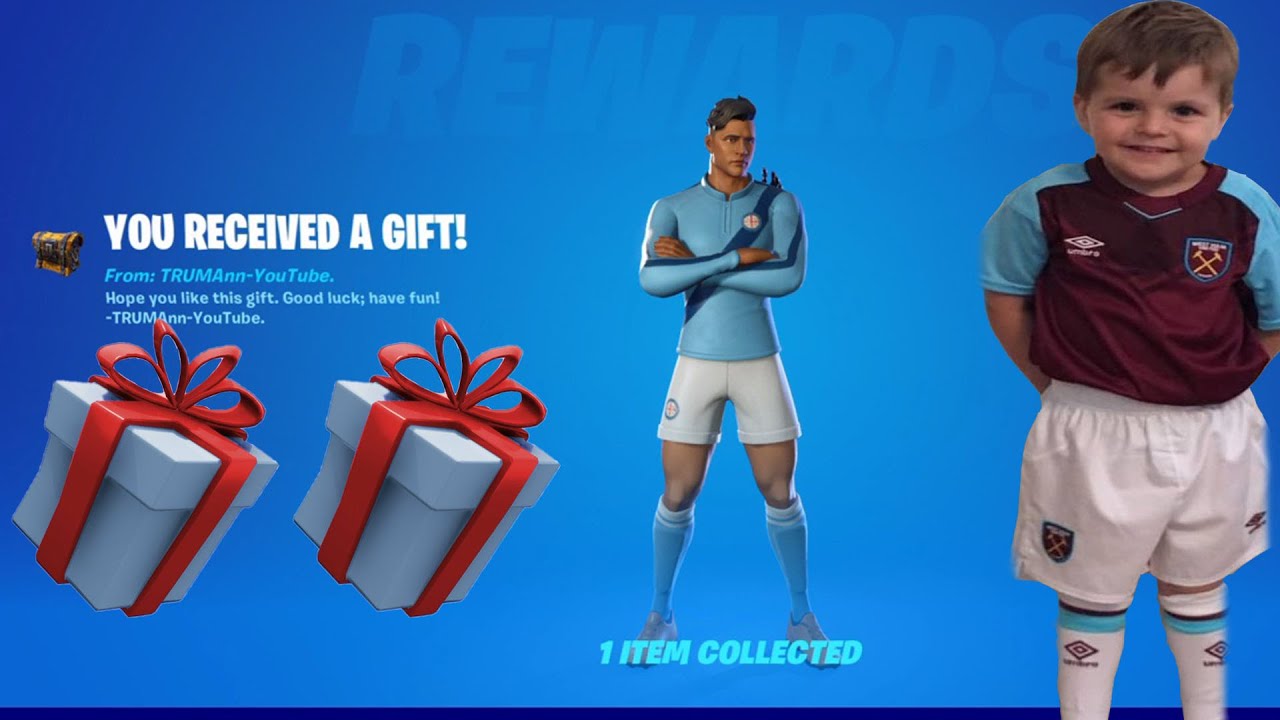 TRUMAnn Unlocking ALL The NEW Fortnite Football/Soccer Skins (Dad Gives His Kid NEW Football Skins!)
