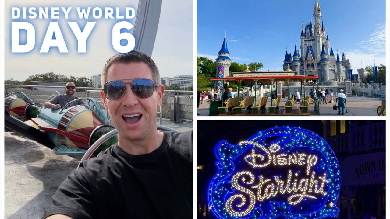 ВЛОГ WALT DISNEY WORLD 🏰 - ДЕНЬ 6 - ВОЛШЕБНЫЙ ДЕНЬ В MAGIC KINGDOM | ПАРАД DISNEY STARLIGHT