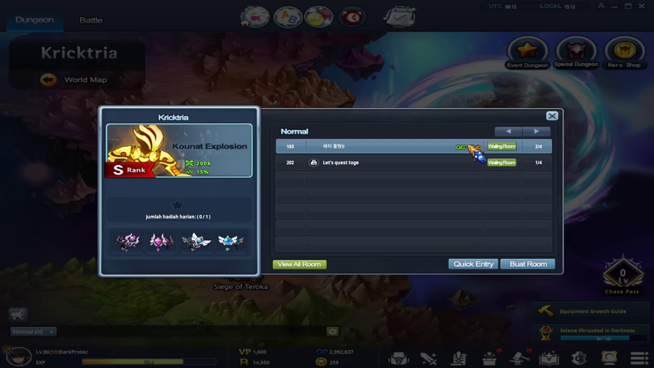 Grand Chase Classic Nostalgic Game - Day 5 #grandchase