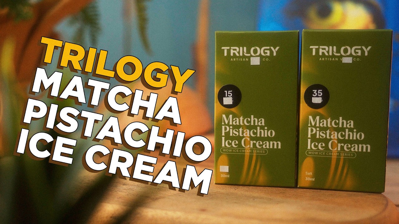 WOW ICE CREAM SERIES - MATCHA PISTACHIO ICE CREAM BY TRILOGY