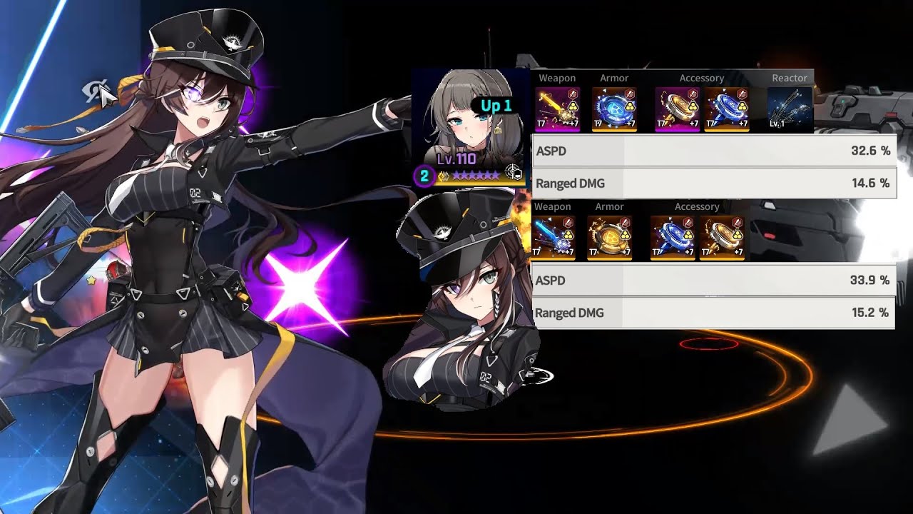 [Replay] Counterside - Jaina & Karin Mix Gear ASPD & Range DMG