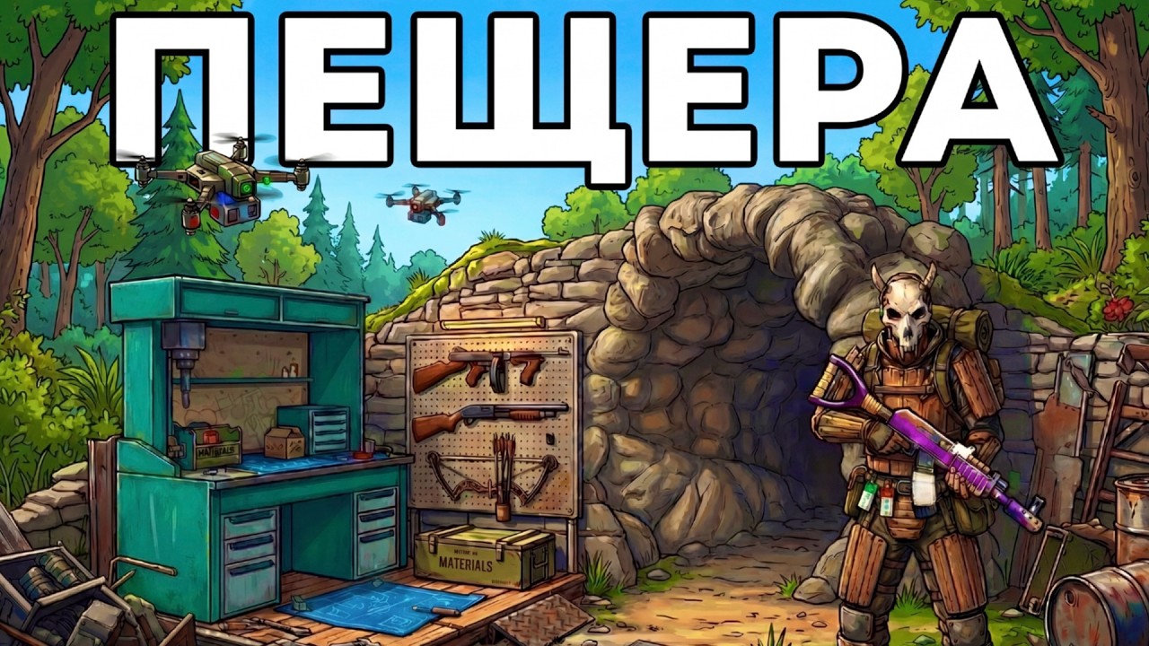 Моя СЕКРЕТНАЯ ЛУТОВАЯ на ДНЕ ПЕЩЕРЫ в Раст/Rust