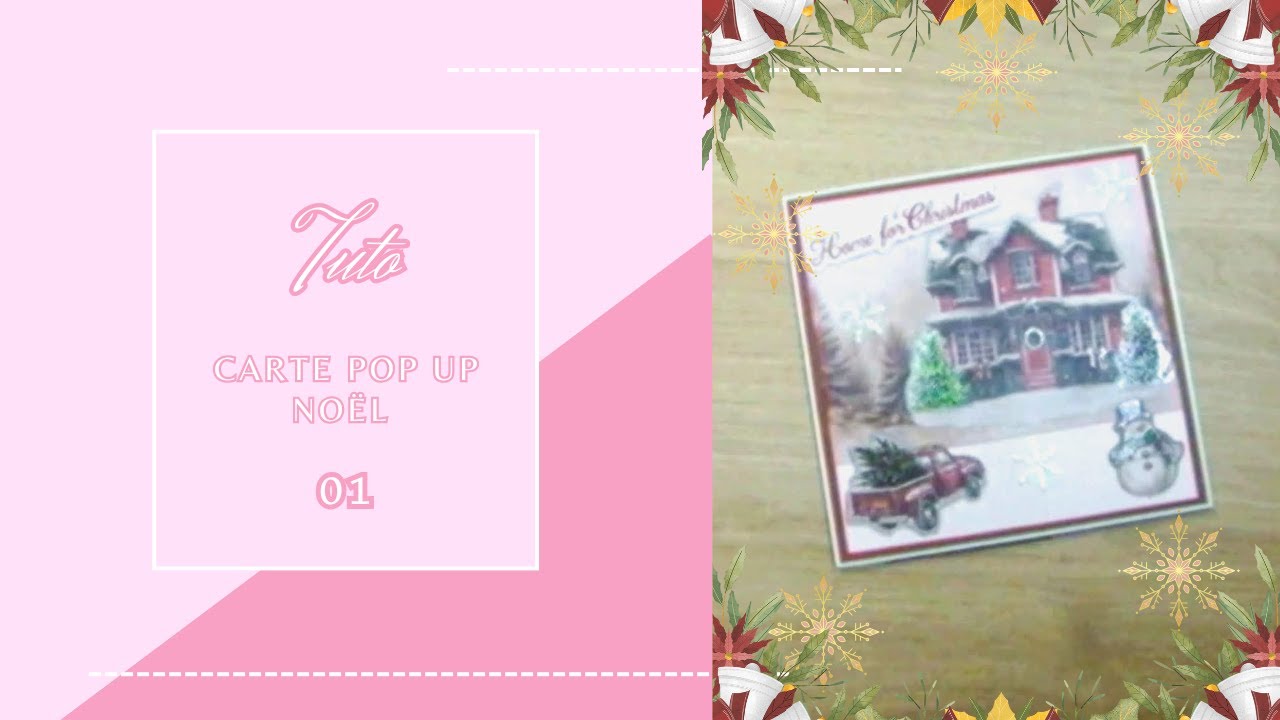 Carte 02 - On fait ensemble une carte pop-up thème Noel