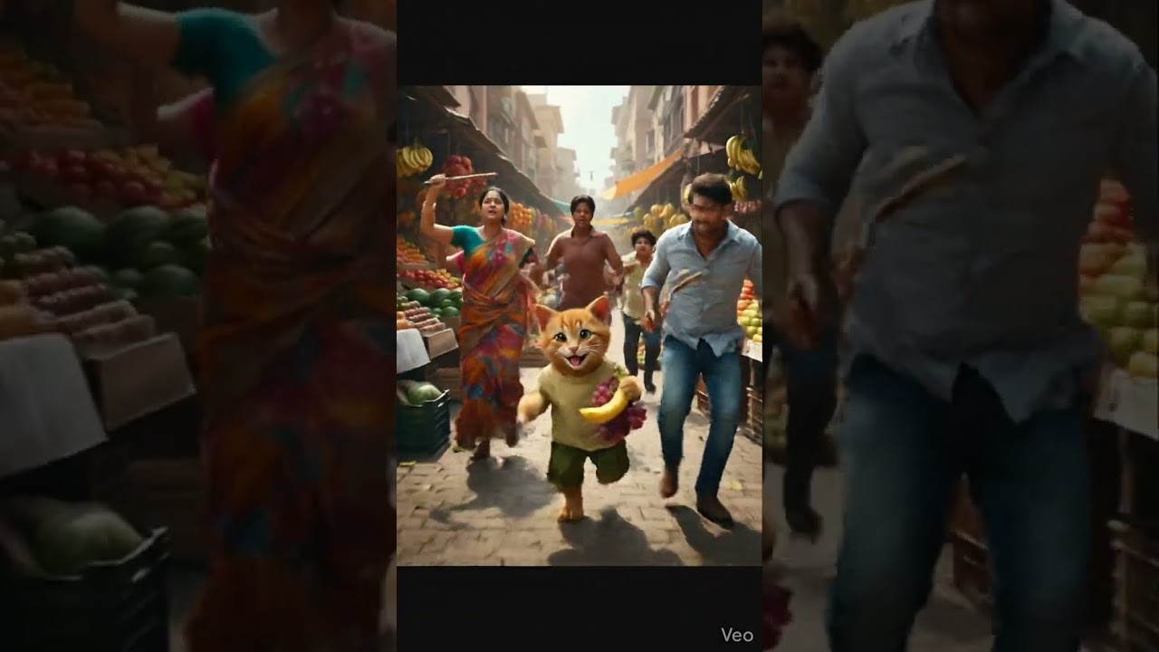 meow in fruit market