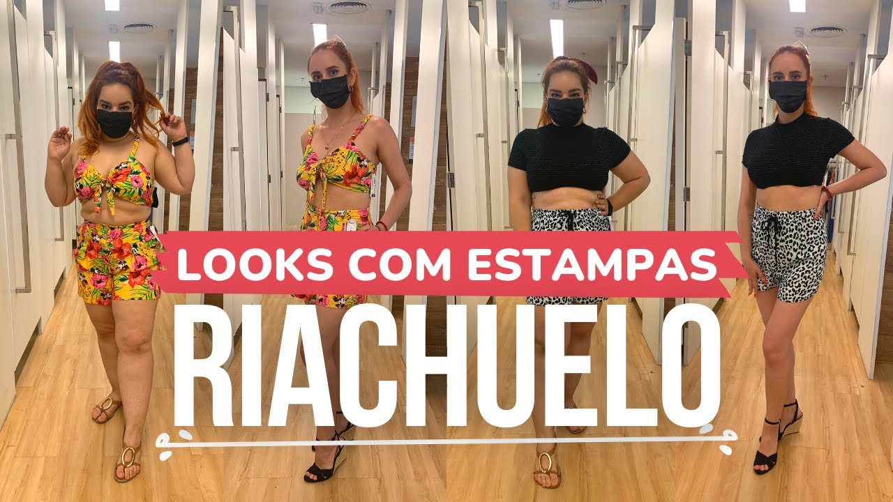 Provando looks com ESTAMPAS na Riachuelo l Looks no provador
