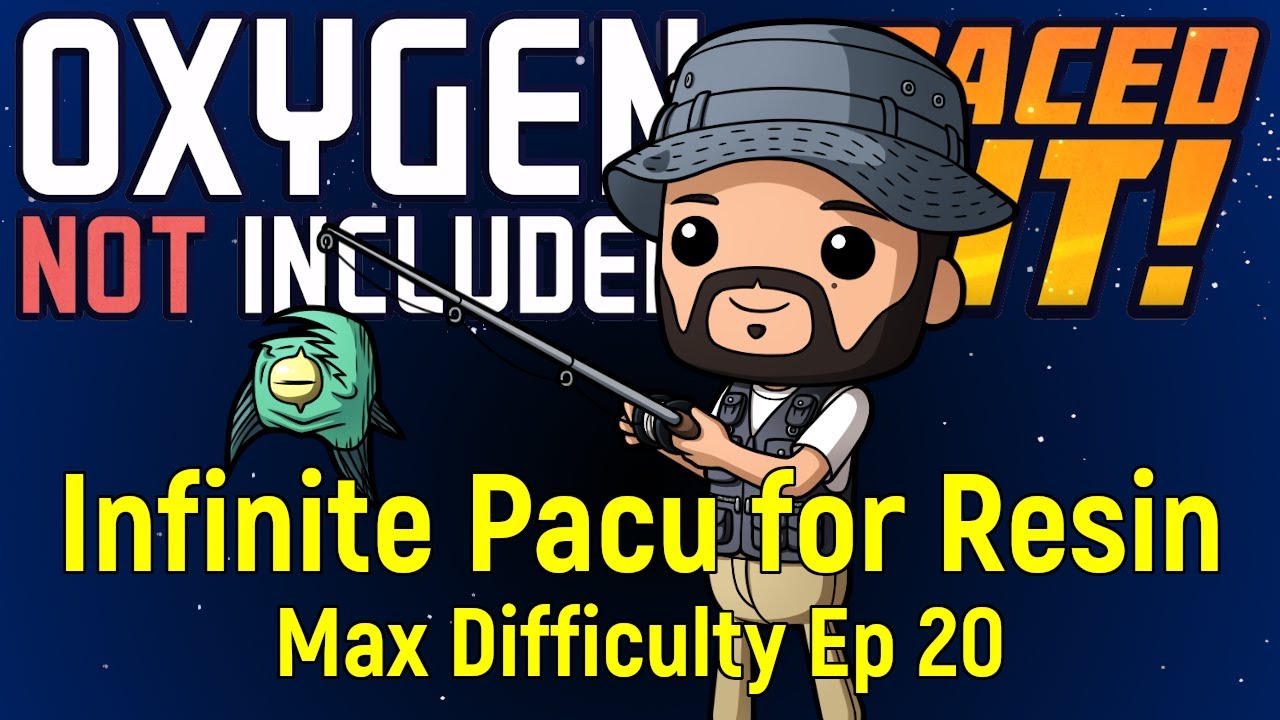 Infinite Pacu for Resin| ONI Spaced Out | Max Difficulty Ep 20