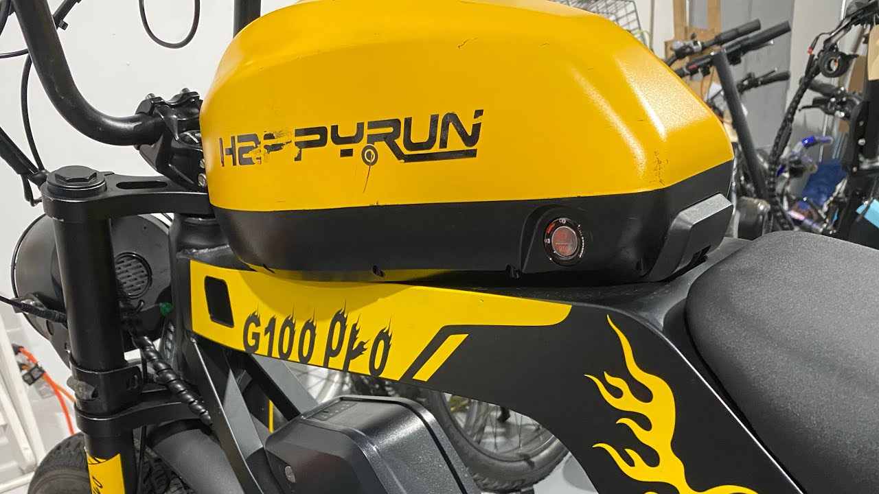 Happyrun G100pro throttle and speed unlock