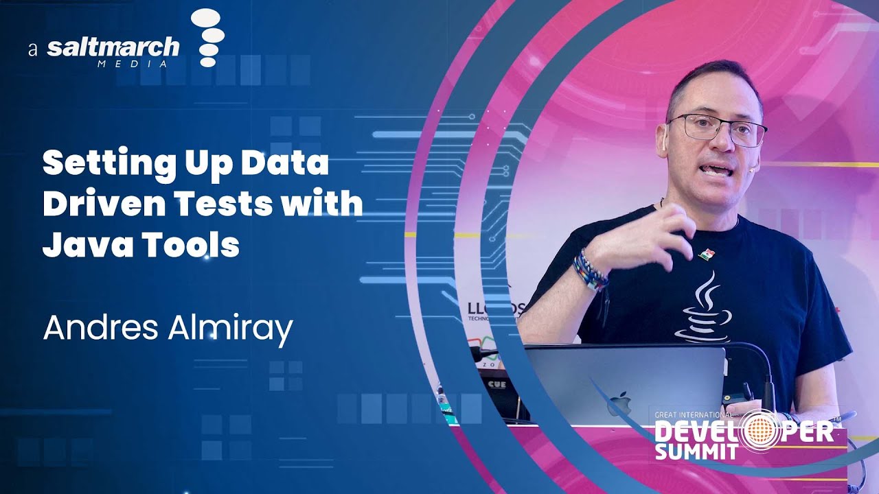 Setting Up Data Driven Tests with Java Tools - Andres Almiray  Backend