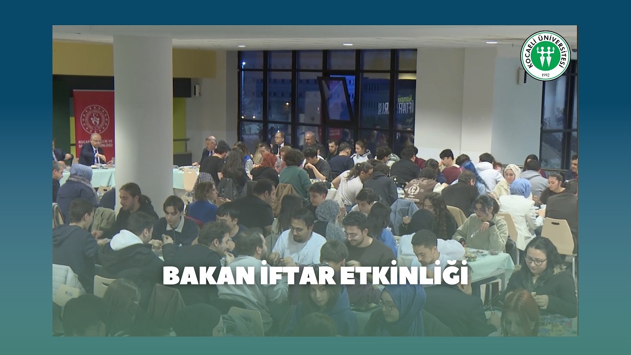 Gençlik ve Spor Bakanlığı’nın Genç Ofis tarafından İftar Buluşması Düzenlendi