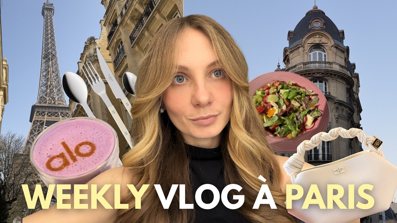 MA VIE À PARIS EN TANT QUE CRÉATRICE DE CONTENU DE 26 ANS (ALO, shopping, run, brunch)