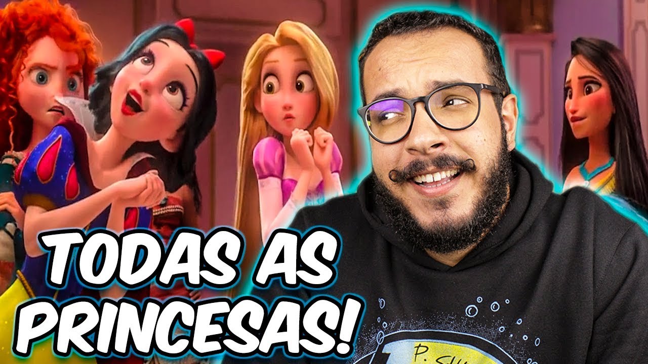 DETONA RALPH 2 e a EVOLUÇÃO DAS PRINCESAS!