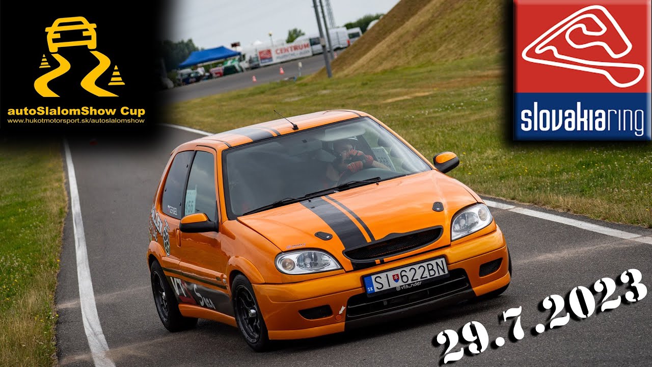 SlalomShow CUP - Slovakia Ring 29.7.2023 / Z. Gergel - Citroen Saxo VTS