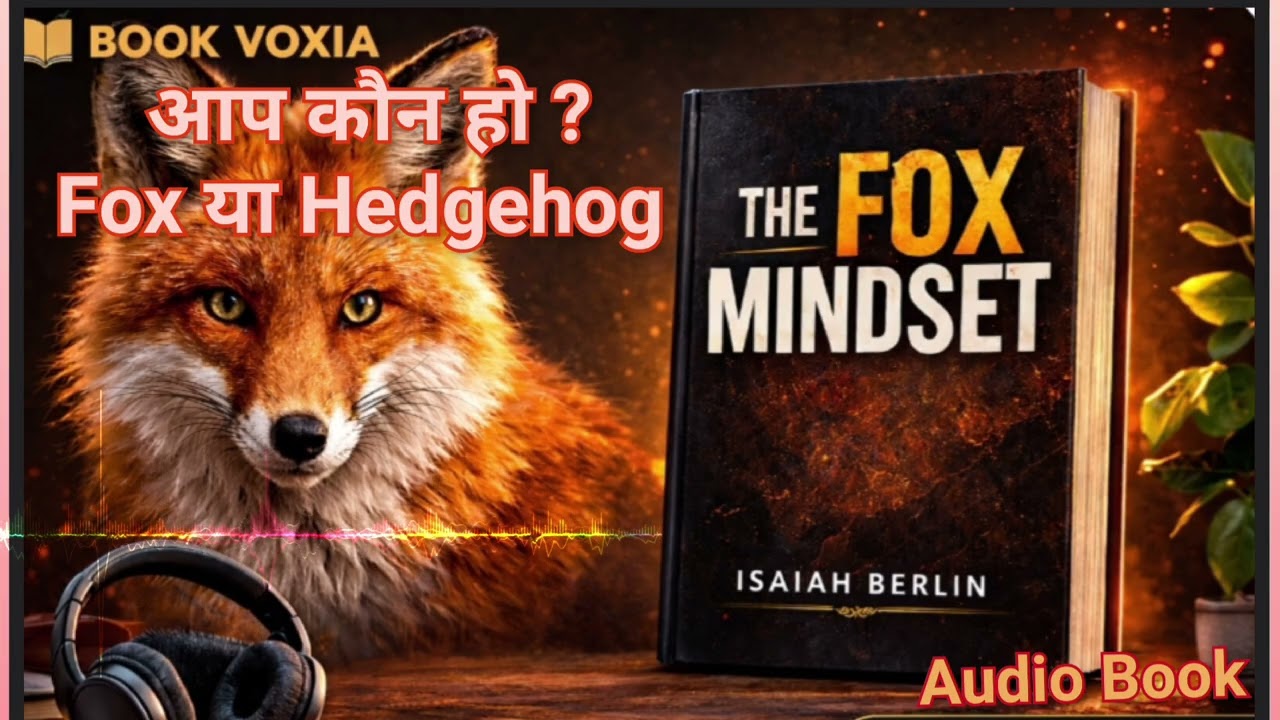 The Fox Mindset by Isaiah Berlin |  Audio Book Summary in Hindi 