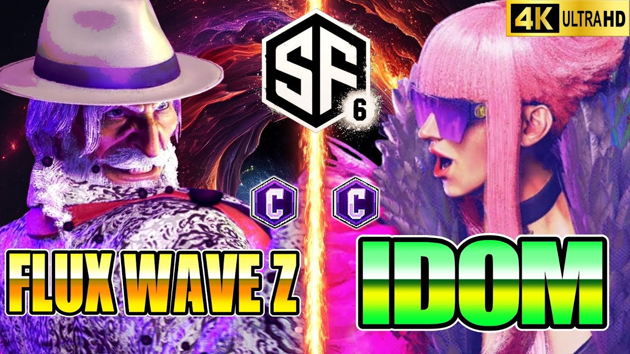 【スト6】FluxWaveZ(JP) vs iDom(マノン)【STREET FIGHTER 6】